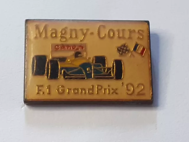 Pin's F1 Ferrari, Grand Prix De France Magny-Cours, Collection Voiture