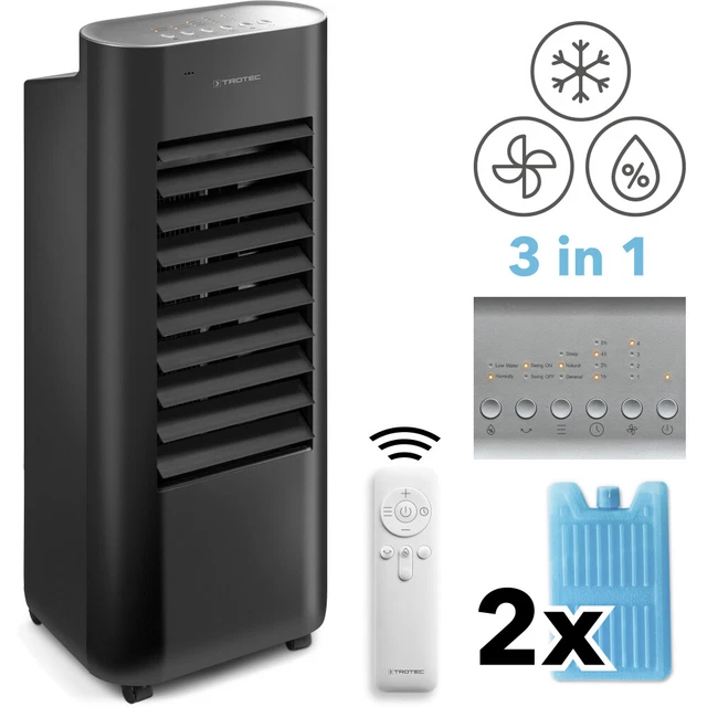 TROTEC Aircooler PAE 22 Rafraichisseur d'air Ventilateur Climatiseur mobile