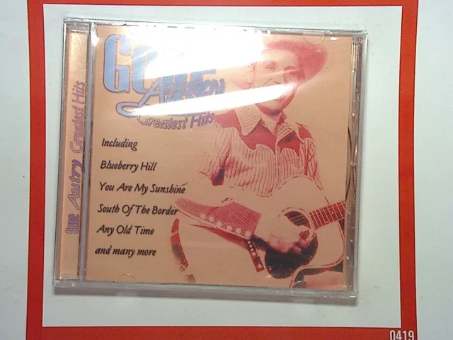 Gene Autry	Greatest Hits CD New & Sealed