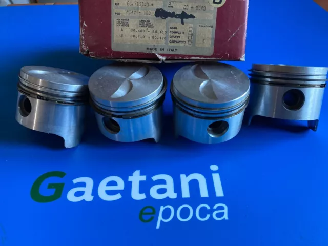 SERIE PISTONI FIAT 128 diam.80,4