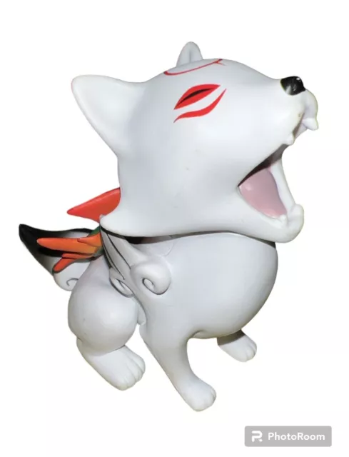 Okamiden Chibiterasu Wolf Vinyl Figure NIB Loot Gaming Crate Exclusive  Okami Den