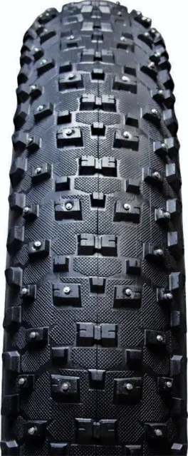 VEE Rubber SnowShoe XL 26" x 4.8" STUDDED Folding Bead Fat Bike Tire Silica Ice