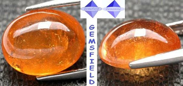 5.17cts !!! SPESSARTITE de NAMIBIE 100% NATURELLE !!! poli AAA++ !!!