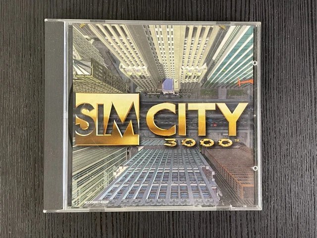 Sim City 3000 – Jeu PC – CD-ROM En Boîte – Bon état – EA – EAN 0014633123005