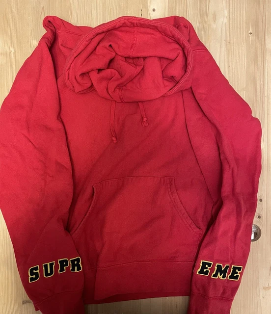 Felpa cheap supreme rossa