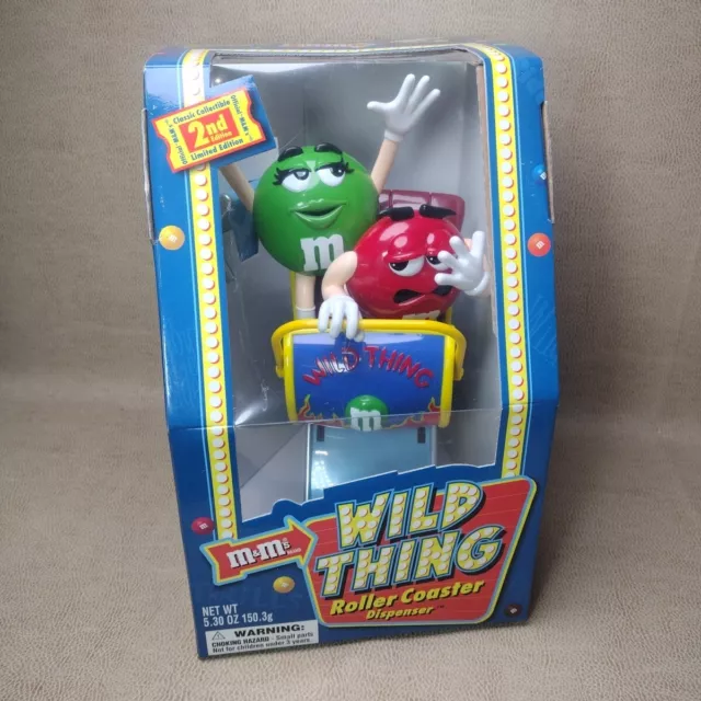 1991 MM M&M's WILD THING - Candy Dispenser 2nd Limited Edition - NIB