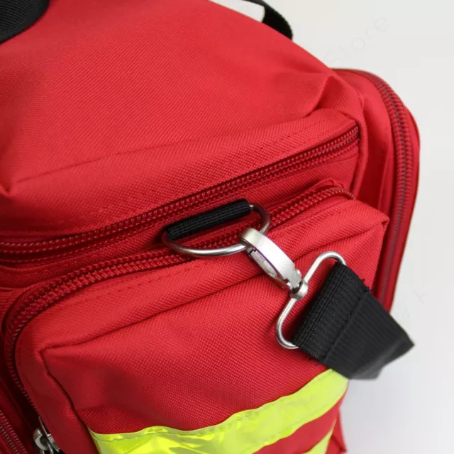 LEERE Erste-Hilfe-Erste-Hilfe-Tasche rot - ideal für Ersthelfer, EMTs etc. 3