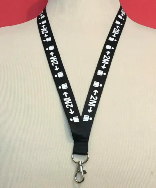 SOCIAL DISTANCE 2M Lanyard  with breakaway clip