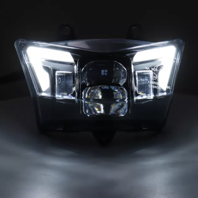 Scheinwerfer LED für Kawasaki KMX KLR KLX KLE ZZR KDX/SUZUKI RMZ DRZ Universal 2