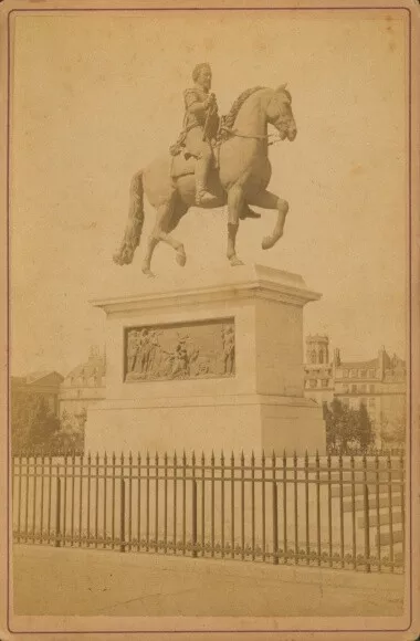 Kabinettfoto Paris I., Pont Neuf, Monument Henri IV - 10846254