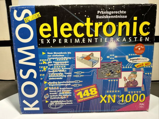 Kosmos Eletronic Experimentierkasten "XN 1000" | vollständig inkl. Extras