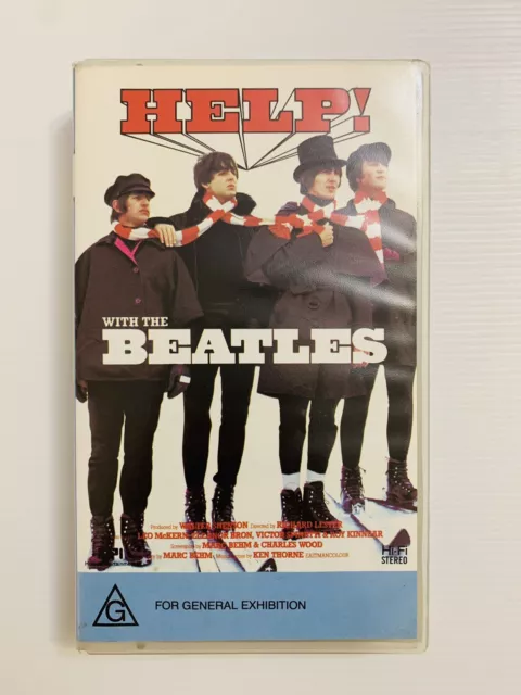 Help! With The Beatles - VHS 1987