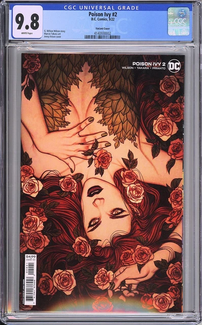 Poison Ivy #2 Jenny Frison Minimal Variant - CGC 9.8!