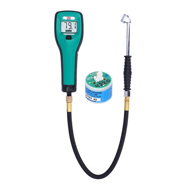 Nuovo rilevatore gas portatile gomma lega acciaio ABS per testare pneumatici auto Ni