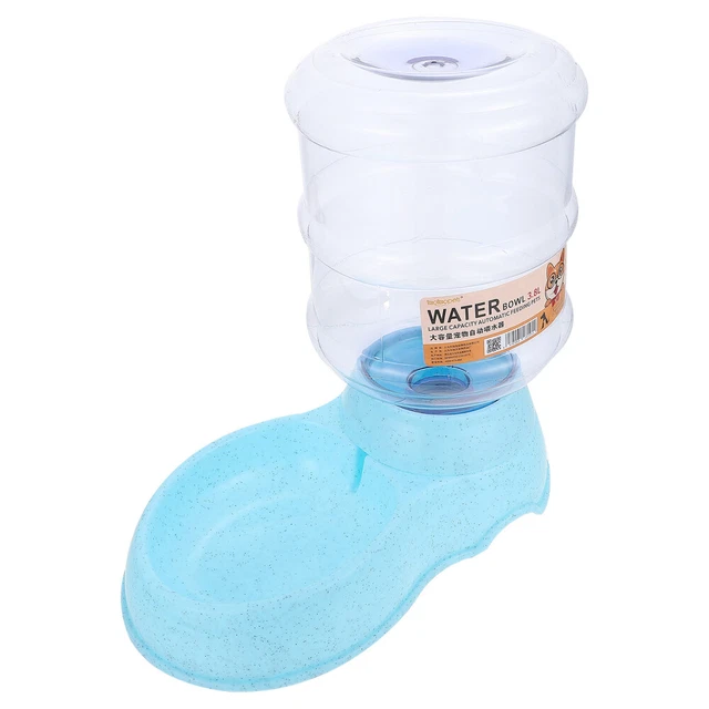 Dog Water Dispenser Automatic Rabbit Waterer Auto Feeder Plastic Water Feeder