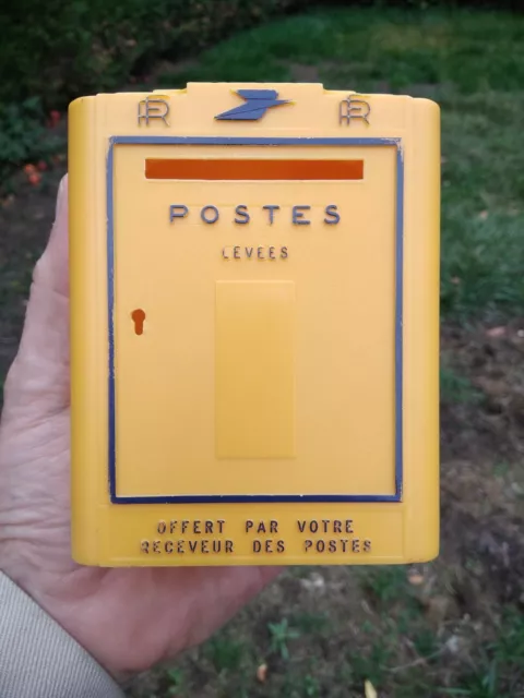 Tirelire publicitaire vintage 'La Poste' - Boite aux lettres