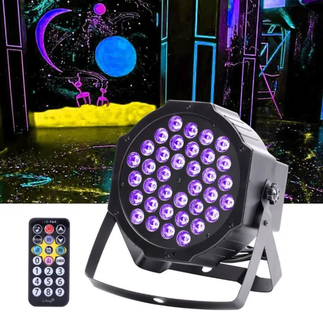 80W UV Bühnenlicht RGBW DMX 36LED Disco lichteffekt Farbmischung Party DJ Party