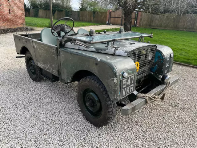 1950 Land Rover Series 1 80" 1600cc Petrol " Lights Behind the grille "