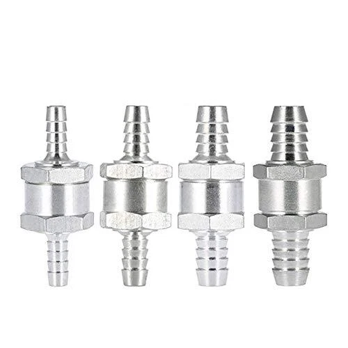 Clapet anti-retour4 pièces de retour de carburant en aluminium à sens unique ...
