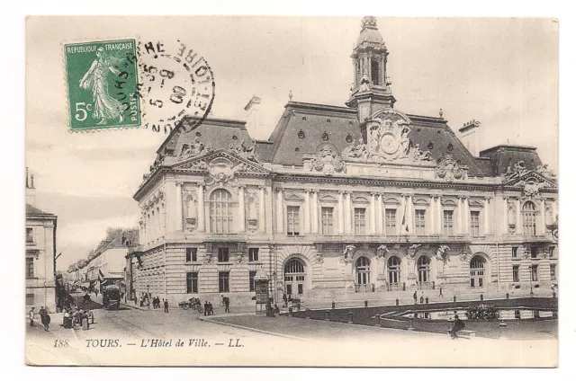 tours , l'hôtel de ville