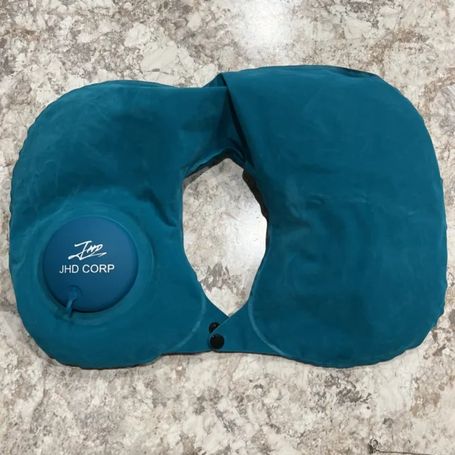 Inflatable Travel Pillow Press U-Shaped Neck Pillow Travel Pillow Airplane
