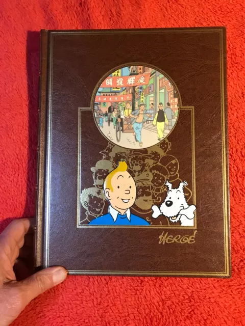 l'œuvre intégrale de Hergé Rombaldi no 3 (1985) tintin le lotus bleu etc