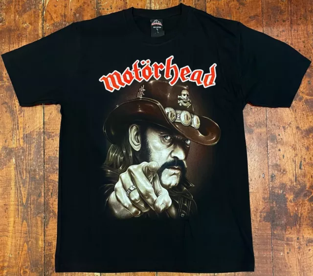 BNWT Rock@Tees Motorhead Lemmy Kilmister Double Sided T-shirt L (ts0353) (New)