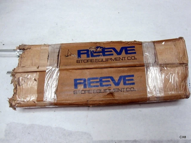 Pack of 52 Reeve 41-12 Knife Edge 12" Knife Edge Zinc Shelf Bracket