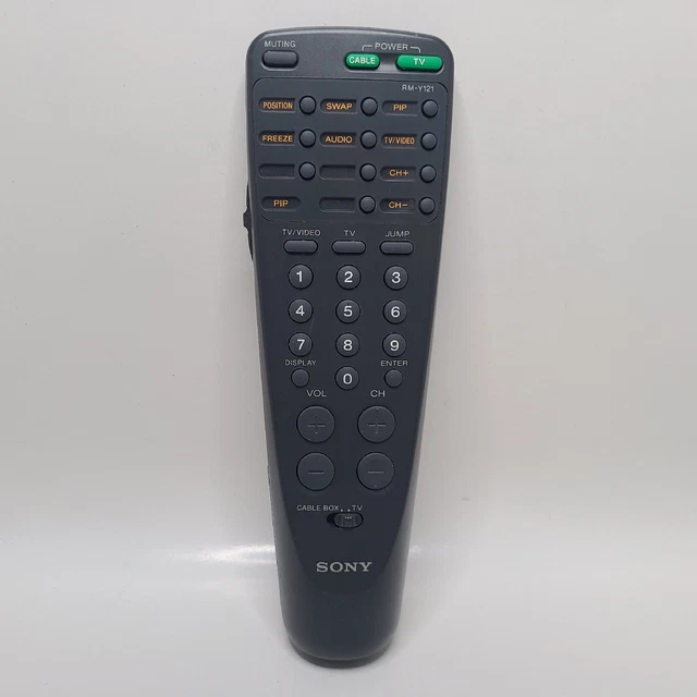 Genuine SONY RM-Y121 Cable Box TV Remote Control - TESTED WORKING