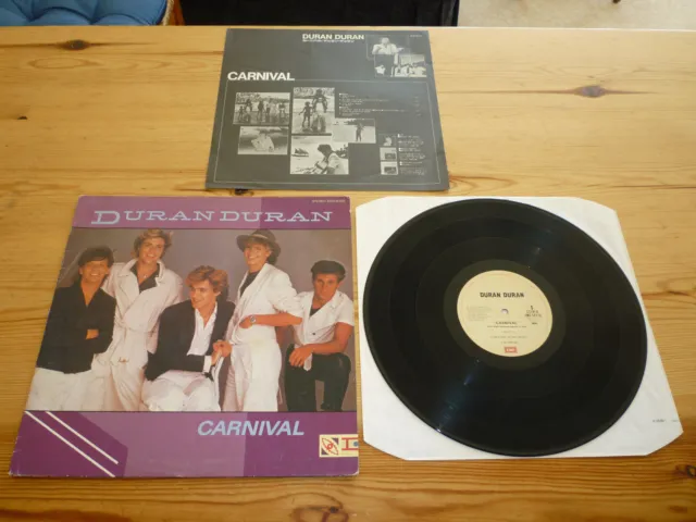 DURAN DURAN CARNIVAL 12" INCH 5-TRACK SINGLE / EP VINYL RECORD JAPAN incl RIO EX