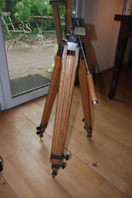 DDR Fotostativ aus Holz