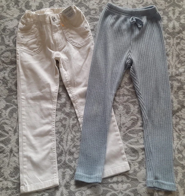 Bundle Of Girls Clothes Age 4-5 Inc Jumpers Dresses Tops Pjs New Jeans + 6