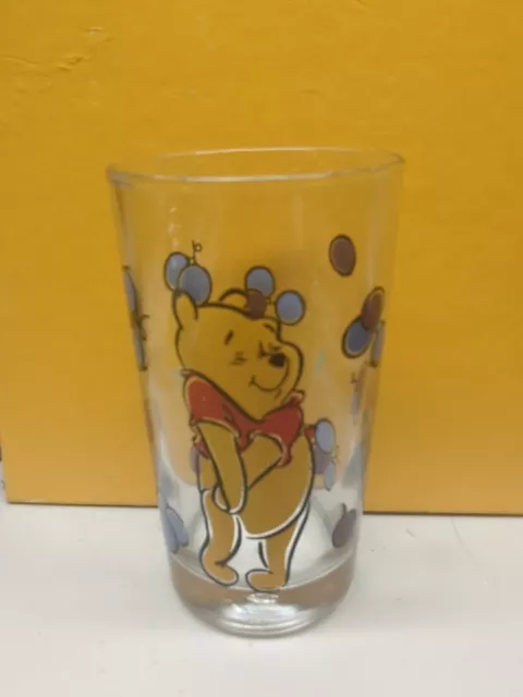 VINTAGE Winnie the Pooh 'A Very Fine Day' little drinking glass