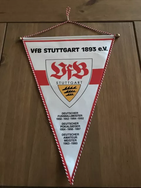 vfb stuttgart wimpel/Pennant/Fanion ⚪️🔴⚪️