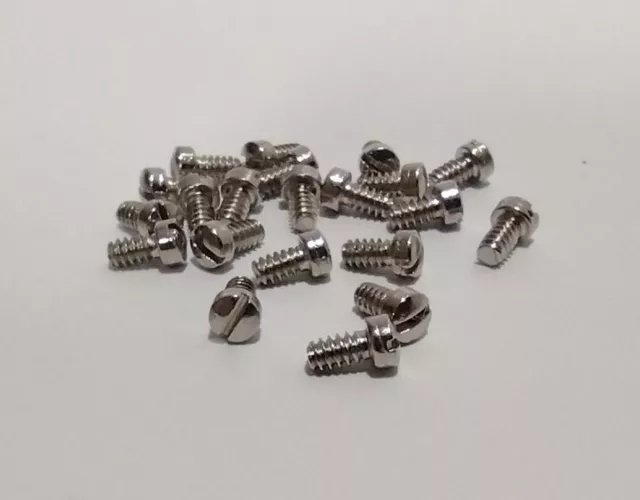 Lionel Trains   4-36 X 3/16" Fillister Head Ss Screws 20 Ea.