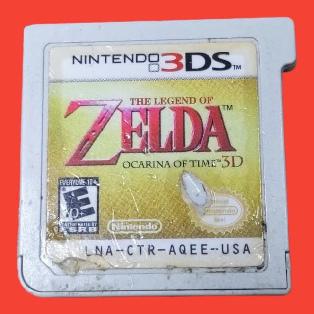 Legend Of Zelda Ocarina Of Time 3D / N64 / 3DS Premium Poster – ZELO09 Made In USA