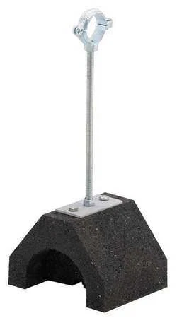 Dura-Blok Dbm-3/4 Pipe Support Block,10.06 To 11.56 In H