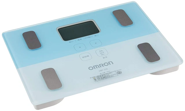 Medidor de composición corporal OMRON azul HBF-225-B