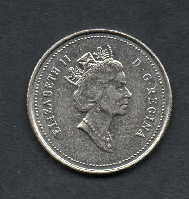 1992 Canada 10 cents coin 2