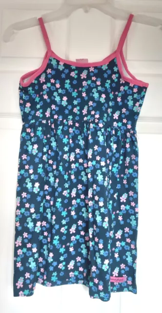 Excellent Condition Board Angels Blue Floral Print Top Age 11-12 Yrs