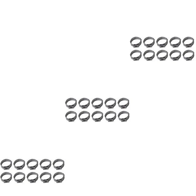 3x morsetto tubo morsetto ingranaggio morsetti tubo clip tubo clip morsetto tubo morsetto
