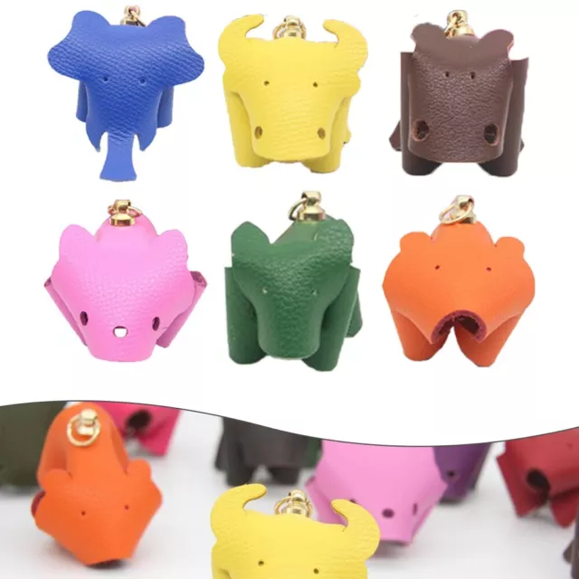 Customize Your Leather Crafts with Animal Pendant Leather DIY Material Bag