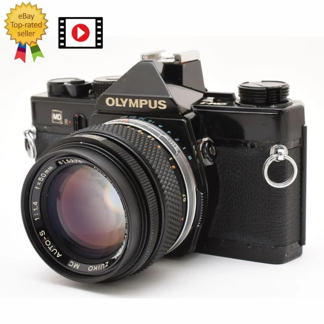 OLYMPUS OM-1 MDモデル MC 50mm F1.4 📷【希少・初期モデル】OLYMPUS M-1 & 50mm F1.4セット✨｜完動