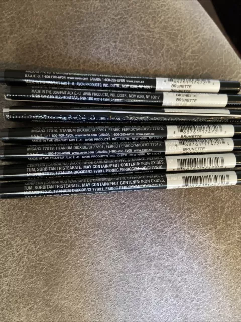 (7) Avon True Color Brow BRUNETTE Glimmersticks  Discontinued Lot Of 7