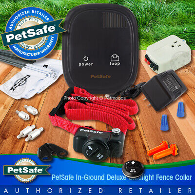 PetSafe In-Ground Dog Fence NO WIRE w/ PUL-275 Collar and Transmitter RF-1010