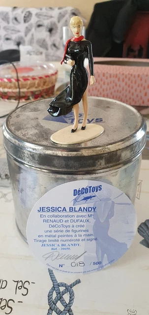 FIGURINE EN MÉTAL de Jessica BLANDY de DECOTOYS EUR 30,00 - PicClick FR