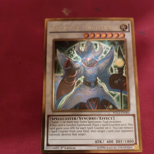 Yugioh! Arcanite Magician Pgl3-en060 1st Edition | Meses Sin Interés