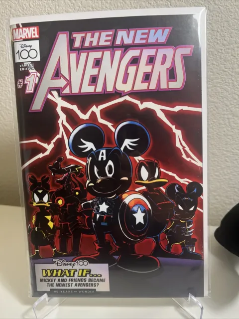 Amazing Spider-Man 25 Nm Avengers What If? Disney100 Variant Marvel Comics