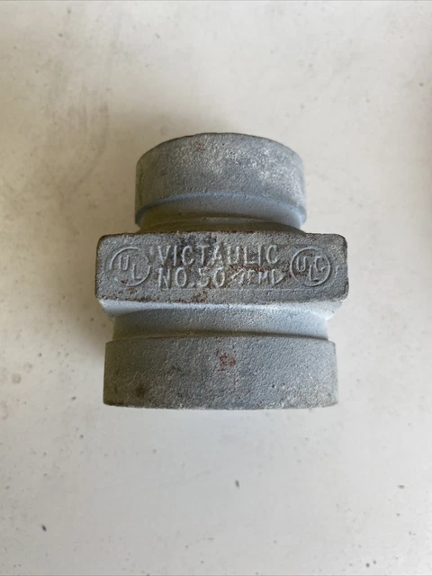 VICTAULIC 2" x 1-1/2" Figure 50 Concentric Reducer Grooved Galvanized