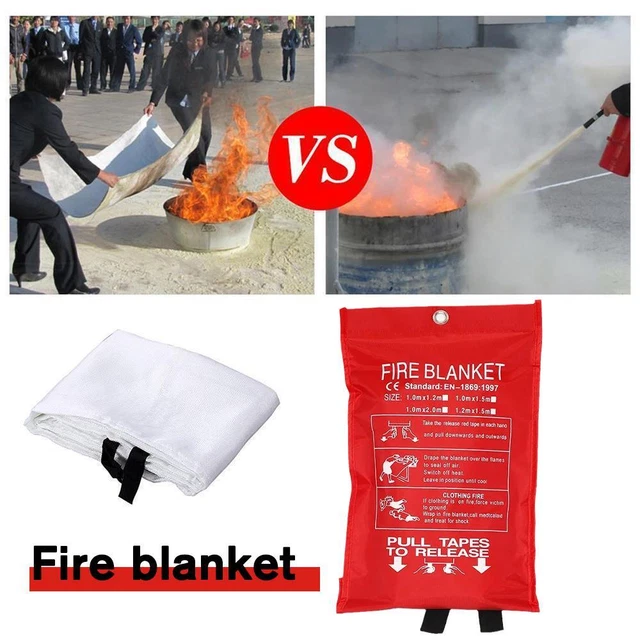FIRE BLANKET FIGHTING Fire Extinguishers Tent Emergency Blanket